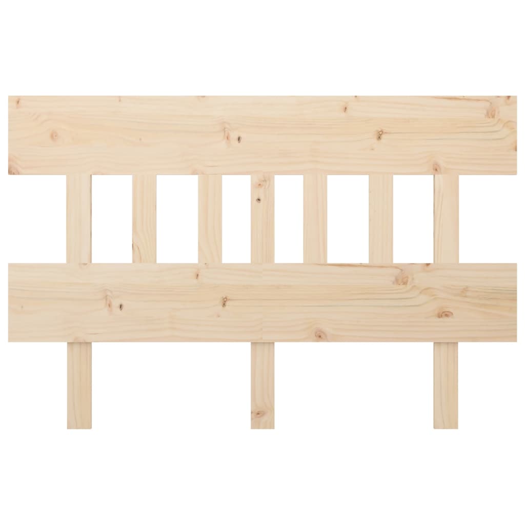 Vidaxl hoofdbord 203,5x3x81 cm massief grenenhout