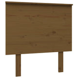 Vidaxl hoofdbord 79x6x82,5 cm massief grenenhout honingbruin