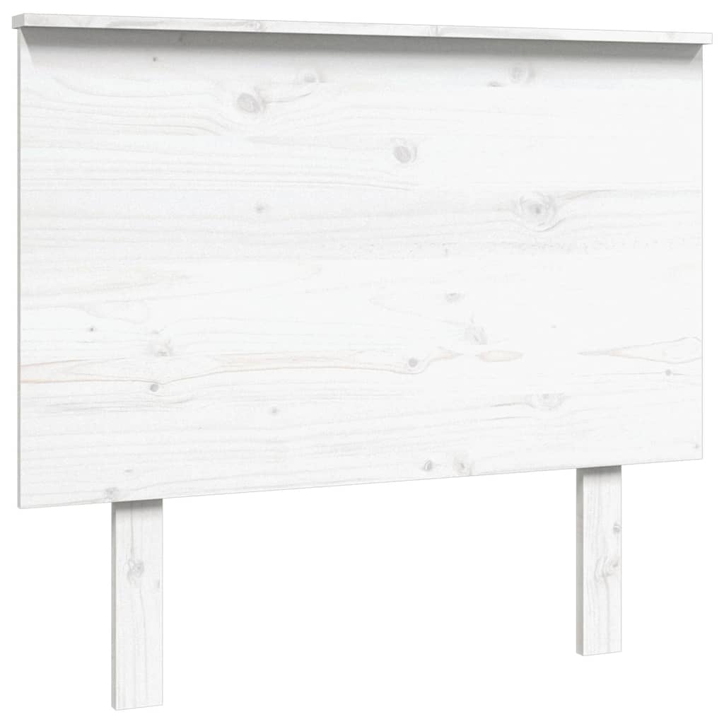 Vidaxl hoofdbord 94x6x82,5 cm massief grenenhout wit