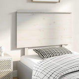 Vidaxl hoofdbord 94x6x82,5 cm massief grenenhout wit