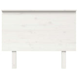 Vidaxl hoofdbord 104x6x82,5 cm massief grenenhout wit