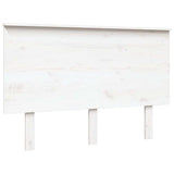 Vidaxl hoofdbord 124x6x82,5 cm massief grenenhout wit