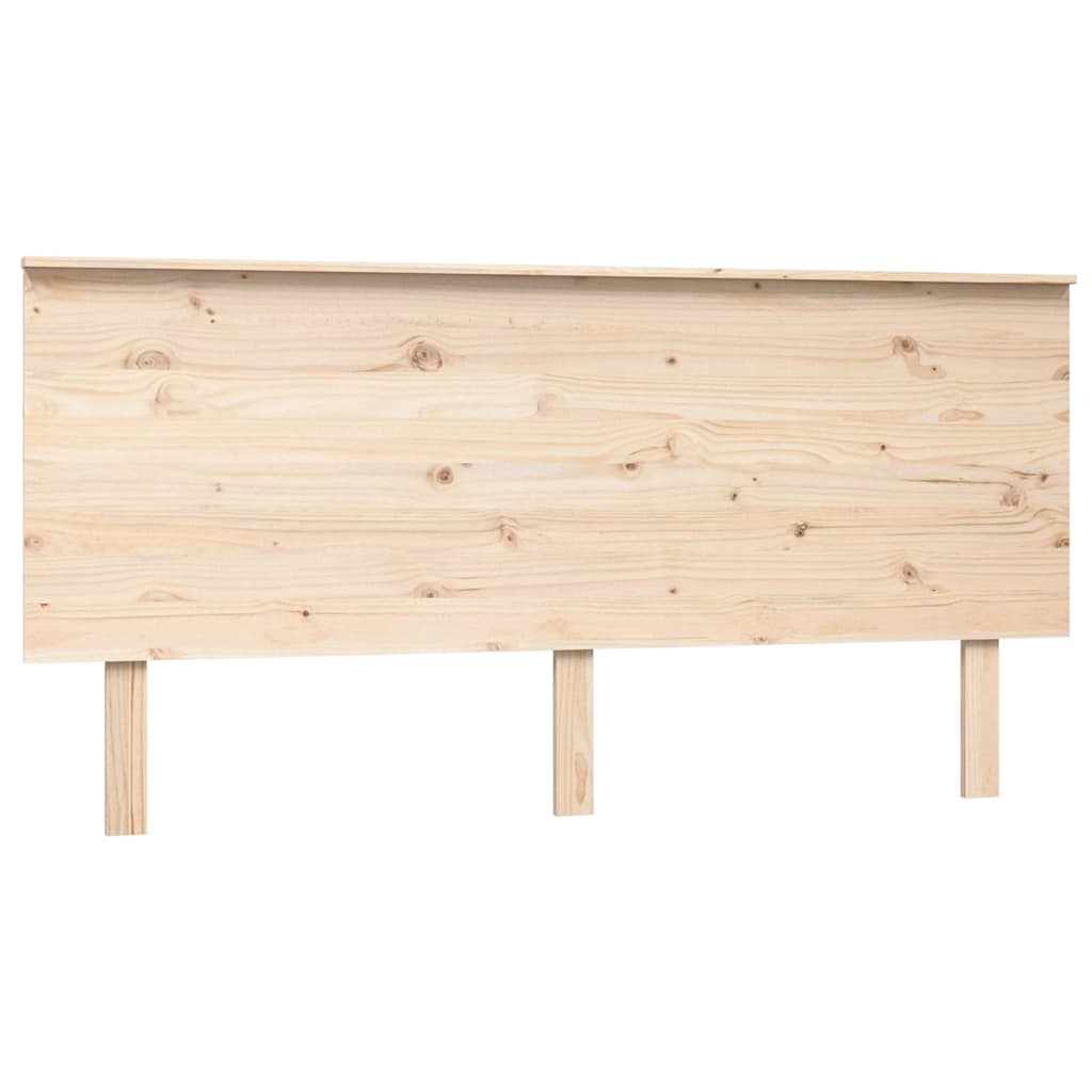 Vidaxl hoofdbord 164x6x82,5 cm massief grenenhout