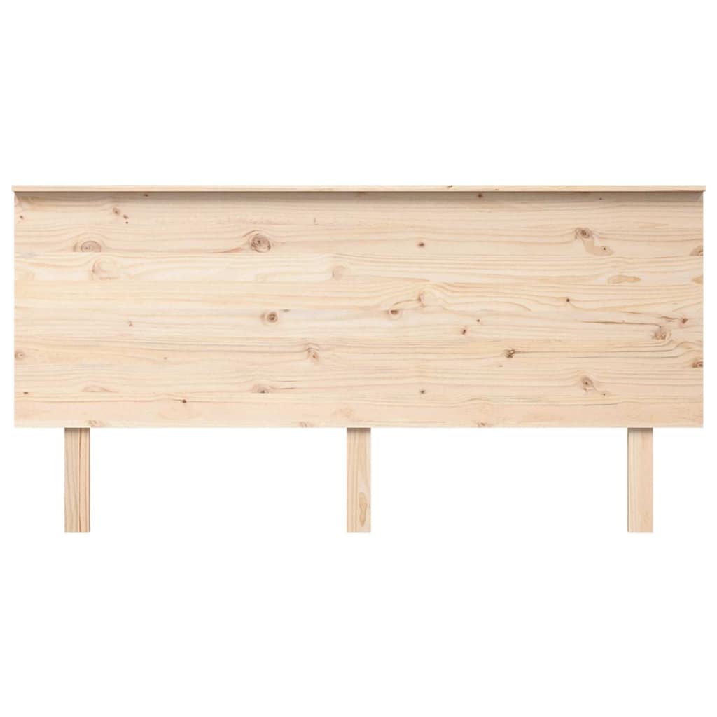 Vidaxl hoofdbord 164x6x82,5 cm massief grenenhout