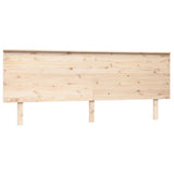 Vidaxl hoofdbord 204x6x82,5 cm massief grenenhout