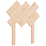 Vidaxl hoofdbord 72,5x3x81 cm massief grenenhout