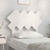 Vidaxl hoofdbord 92x3x81 cm massief grenenhout wit