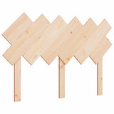 Vidaxl hoofdbord 122,5x3x80,5 cm massief grenenhout