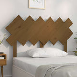 Vidaxl hoofdbord 122,5x3x80,5 cm massief grenenhout honingbruin