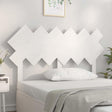 Vidaxl hoofdbord 132x3x81 cm massief grenenhout wit
