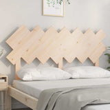 Vidaxl hoofdbord 151,5x3x81 cm massief grenenhout