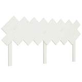Vidaxl hoofdbord 159,5x3x80,5 cm massief grenenhout wit