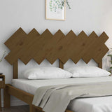 Vidaxl hoofdbord 159,5x3x80,5 cm massief grenenhout honingbruin