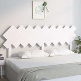 Vidaxl hoofdbord 178x3x80,5 cm massief grenenhout wit