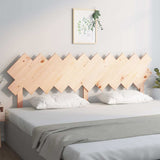 Vidaxl hoofdbord 196x3x80,5 cm massief grenenhout