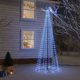 Vidaxl Kegelkerstboom 310 LED 100x300 cm blu