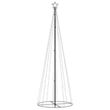 Vidaxl kegelkerstboom 310 led's 100x300 cm meerkleurig