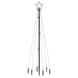 Vidaxl kerstboom met grondpin 108 led's meerkleurig 180 cm