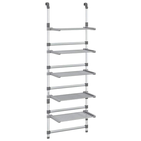 Vidaxl droogrek 5-laags hangend aluminium
