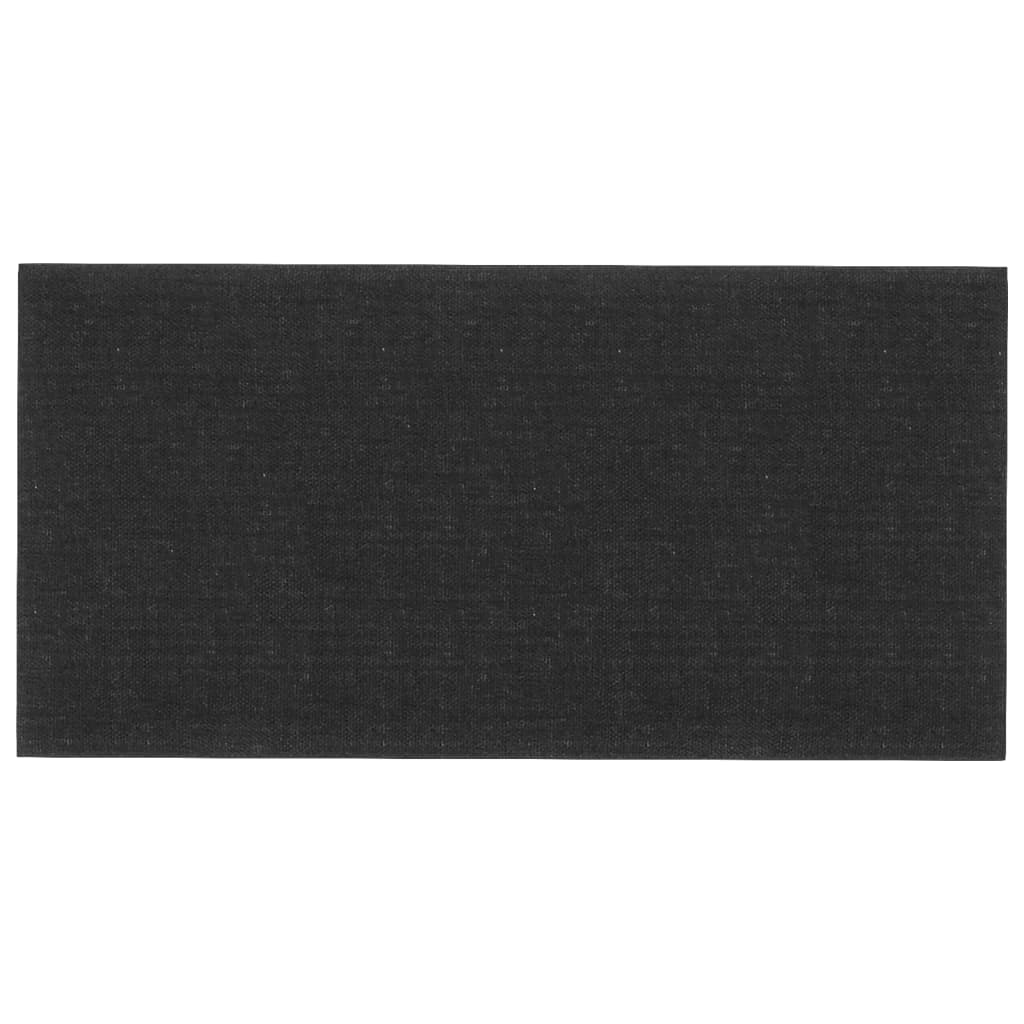 Panele ścienne vidaxl 12 szt. 0,54 m² 30x15 cm Black