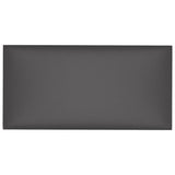 Vidaxl Wall panels 12 pcs 0.54 m² 30x15 cm artificial leather gray