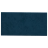 Vidaxl wandpanelen 12 st 0,54 m² 30x15 cm fluweel blauw