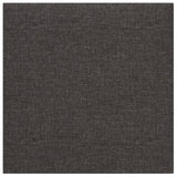 Vidaxl Wall panels 12 st 1.08 m² 30x30 cm Fabric Dark gray