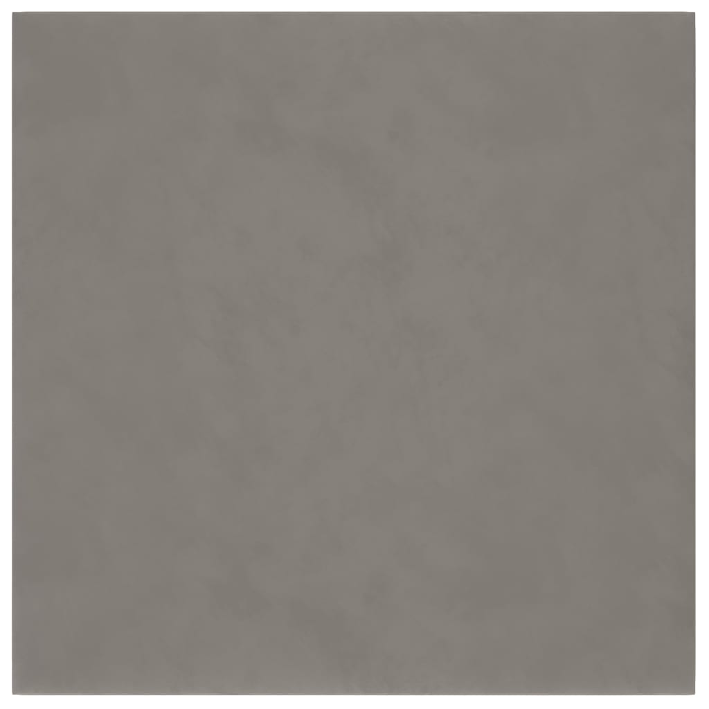 Nástěnné panely Vidaxl 12 St 1,08 m² 30x30 cm Velvet Light Grey