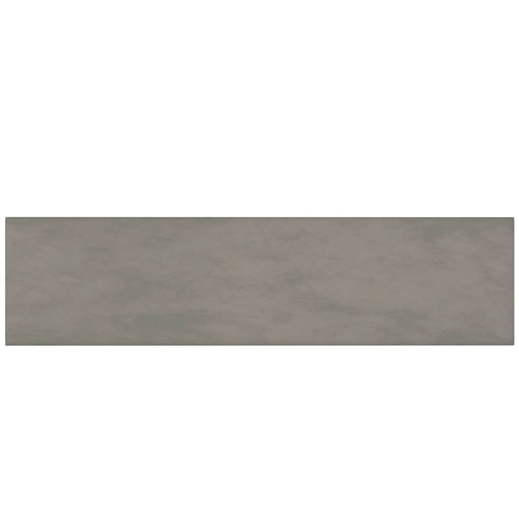 Paneles de pared Vidaxl 12 ST 1.08 m² 60x15 cm Velvet gris claro