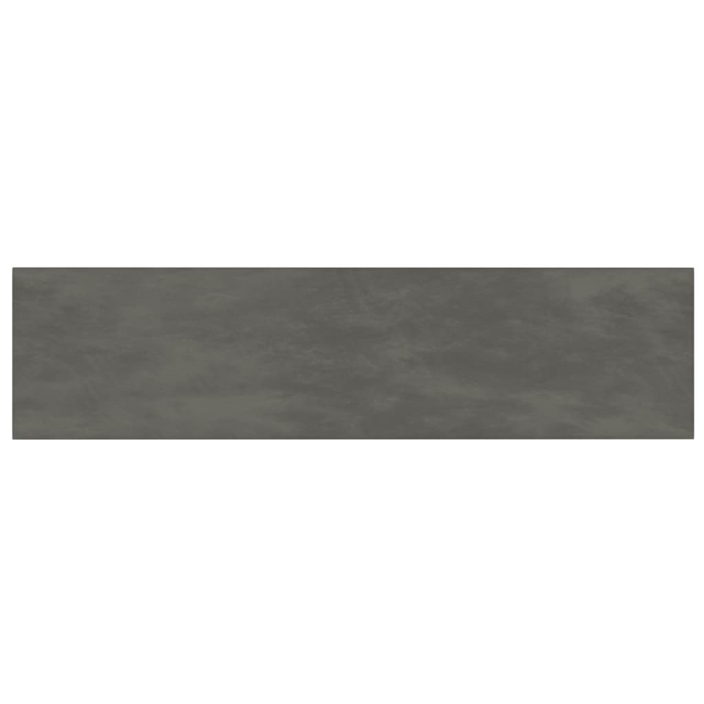 Vidaxl Wall panels 12 st 1.08 m² 60x15 cm velvet dark gray