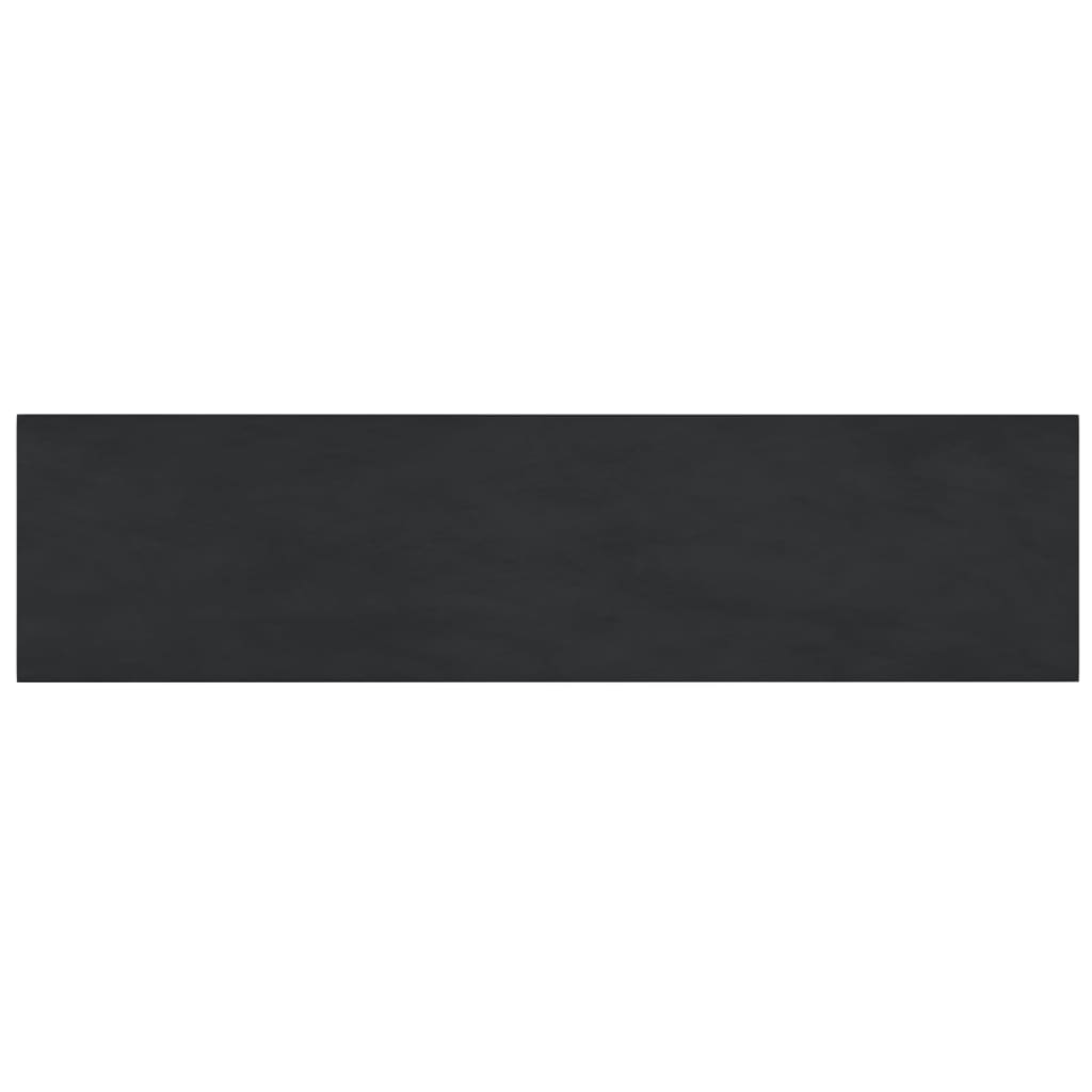 Panneaux muraux vidaxl 12 st 1,08 m² 60x15 cm en velours noir