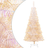 Vidaxl Kunstkerstboom con estremità iridescenti da 180 cm Pvc White