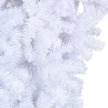 Vidaxl kunstkerstboom met standaard omgekeerd 240 cm wit