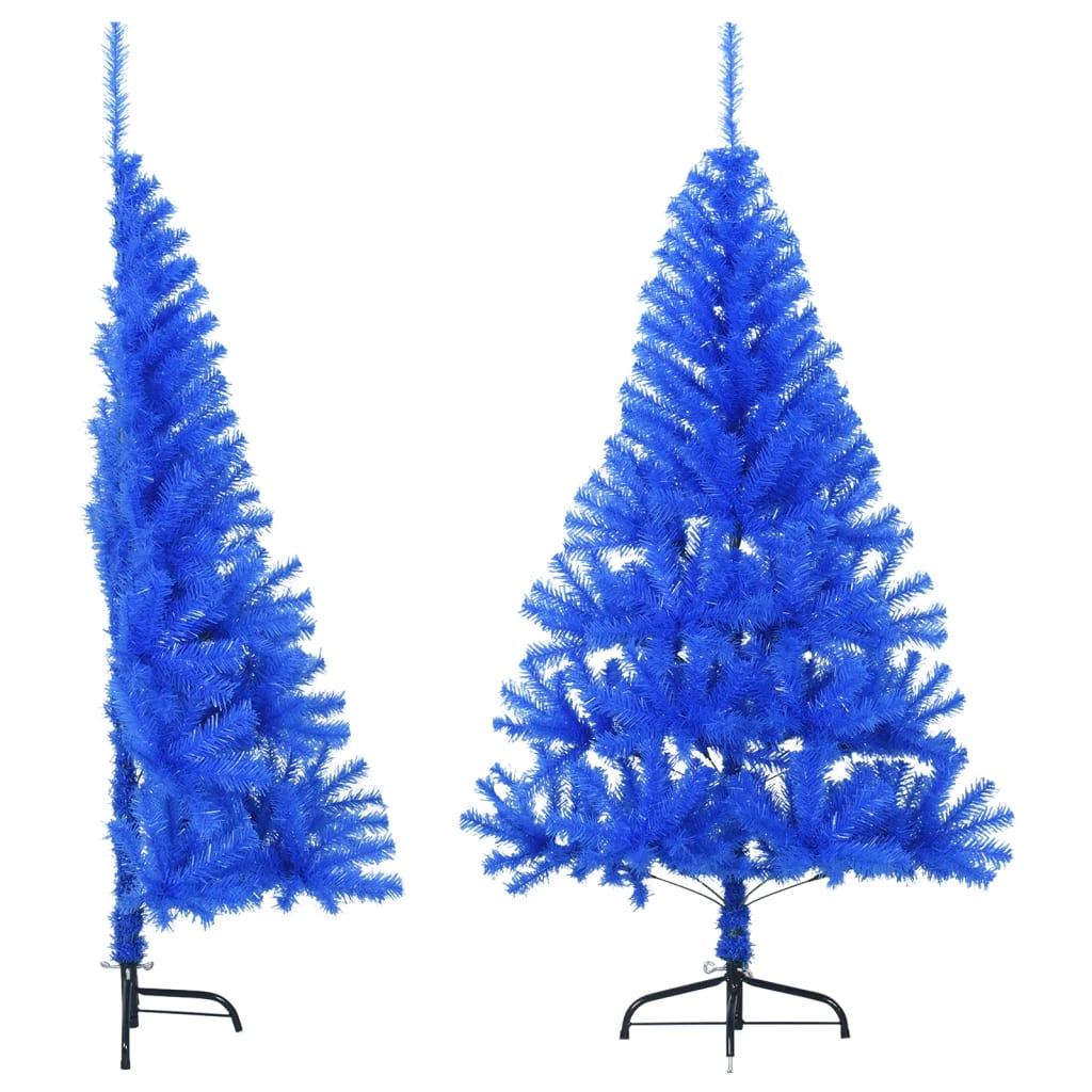 Vidaxl Kunstkerstboom s standardno pol 120 cm PVC Blue