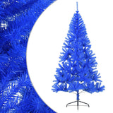 Vidaxl KunstkerStboom se standardní polovinou 180 cm PVC Blue