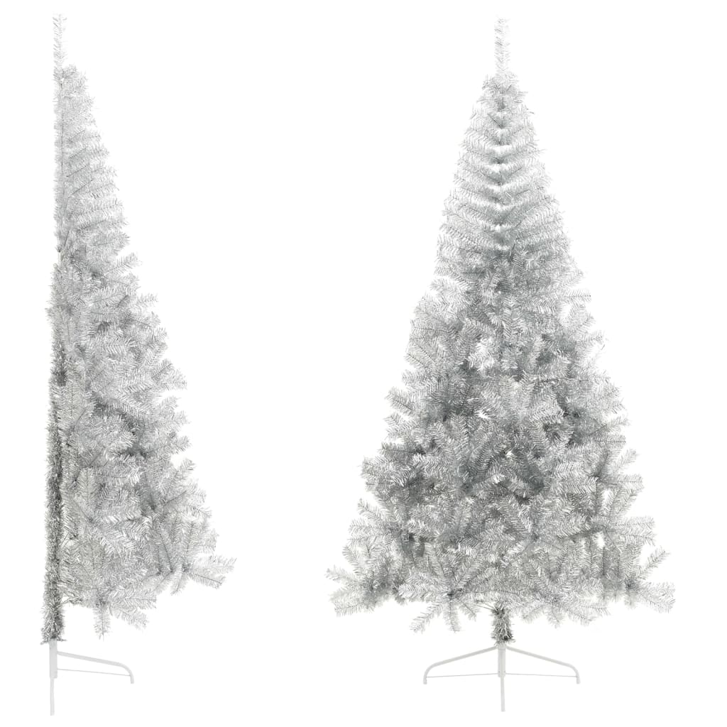 Vidaxl KunstkerstBoom metà con un animale domestico standard da 210 cm colorato