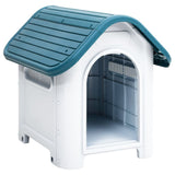 Vidaxl Dog Loft 59x75x66 CM Polypropene Blue