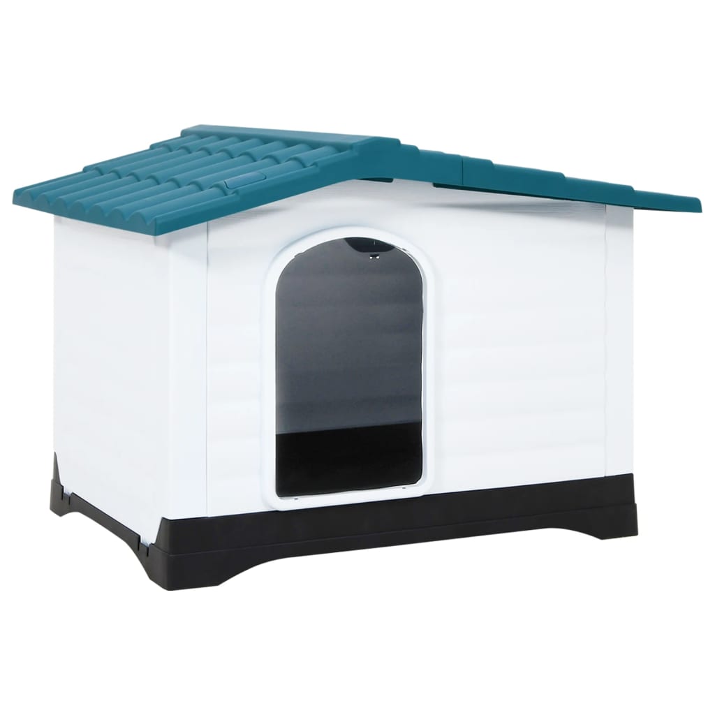 Vidaxl Dog Loft 90.5x68x66 CM Polypropene Blue