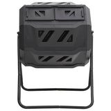 VIDAXL COMPOST BIN 160 L 73X64X95 Black