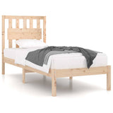 Vidaxl bedframe massief grenenhout 90x190 cm