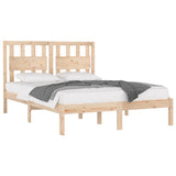Vidaxl bedframe massief grenenhout 160x200 cm
