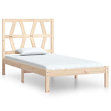Vidaxl bedframe massief grenenhout 90x200 cm