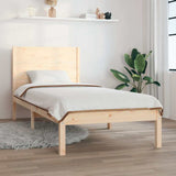 Vidaxl bedframe massief hout 90x190 cm