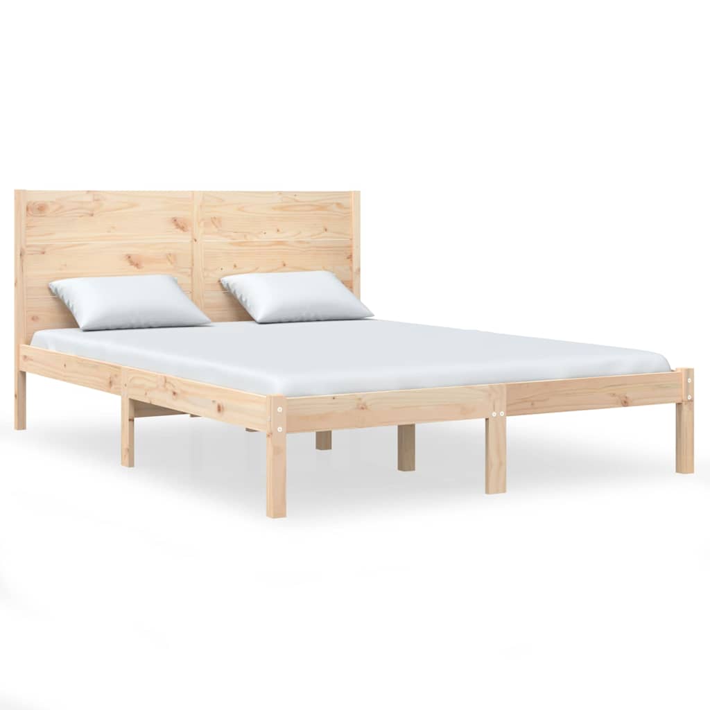 Vidaxl bedframe zonder matras massief grenenhout 160x200 cm