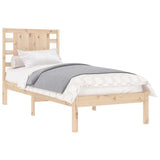 Vidaxl bedframe massief hout 90x190 cm
