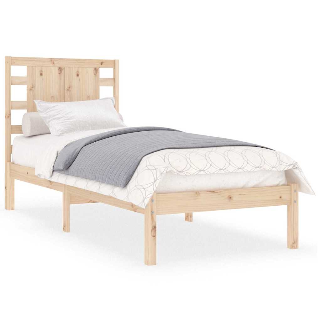 Vidaxl bedframe zonder matras massief grenenhout 90x200 cm