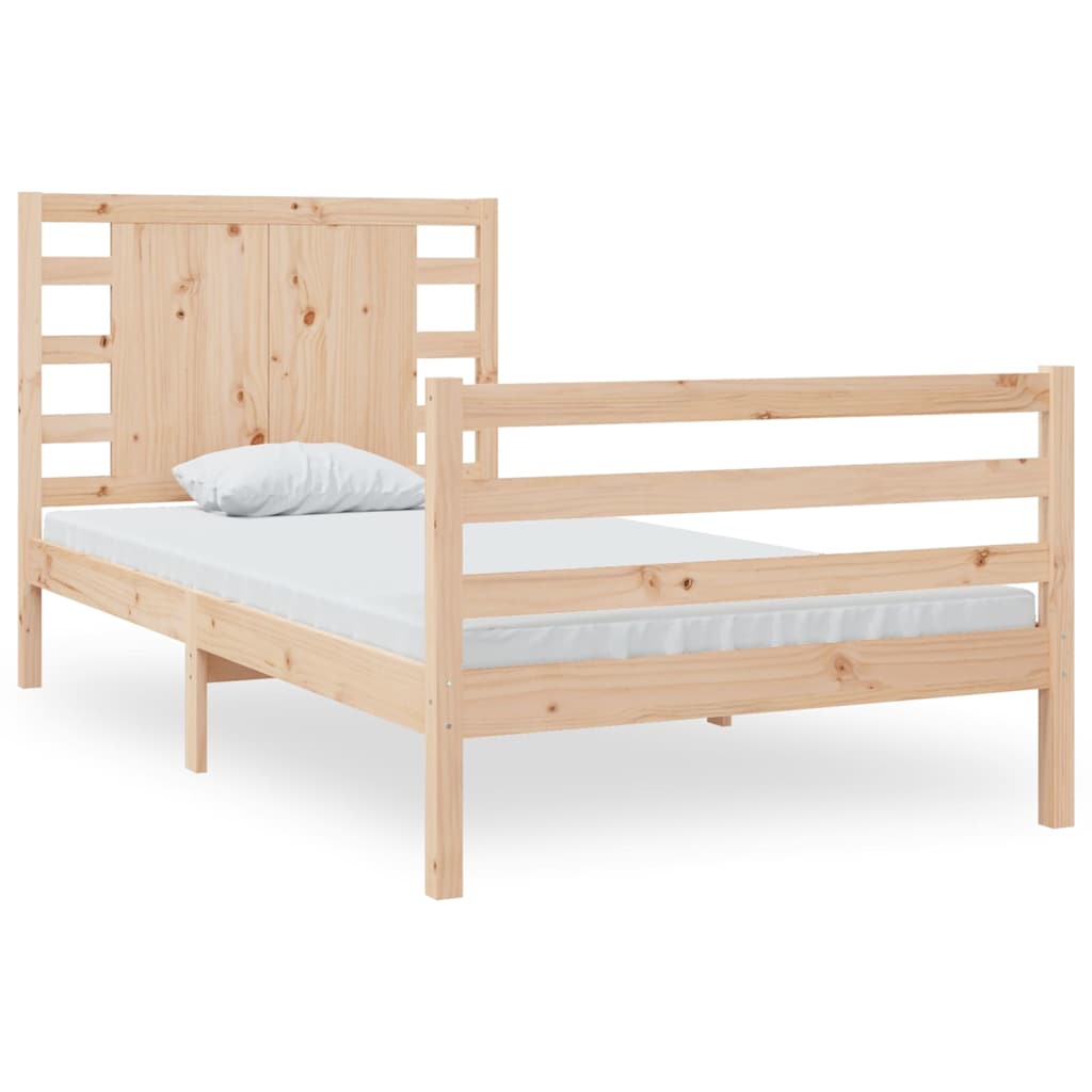 Vidaxl bedframe zonder matras massief grenenhout 90x190 cm