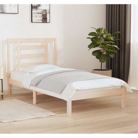 Vidaxl bedframe zonder matras massief grenenhout 90x190 cm