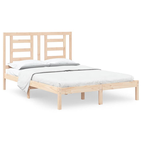Vidaxl bedframe zonder matras massief grenenhout 140x200 cm