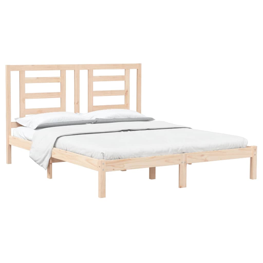 Vidaxl bedframe zonder matras massief grenenhout 160x200 cm